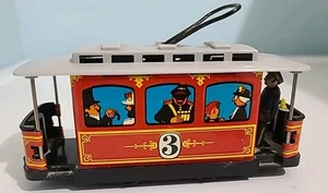 Tranvía mecánico de juguete vintage de colección RDA años 80  - Imagen 1 de 9