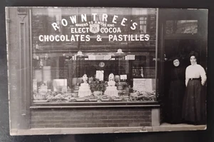 Confectioners Shop Front, 59 Larkhill, Blackburn Real Photo Postcard - Picture 1 of 2