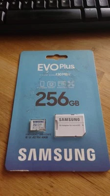 Samsung Evo Plus 256GB MicroSDXC Card V30, A2, U3, for DJI Drones/ DJI  Goggles  - Image 1 of 3