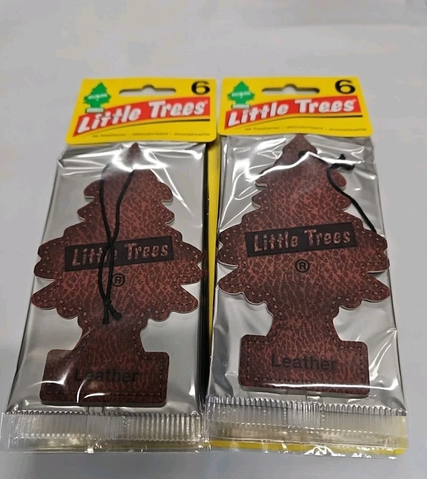 Little Trees Car Air Freshener 24-Pack, Leather - Image 1 of 1