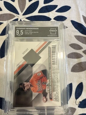 2024 Topps Series 1- Major League Materials Gunnar Henderson #MLM2-GH (MEM) - Image 1 of 4