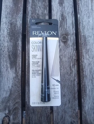 Revlon Colorstay Skinny Liquid Liner 301 Black Out All Day Wear Fine Applicator - Image 1 of 4
