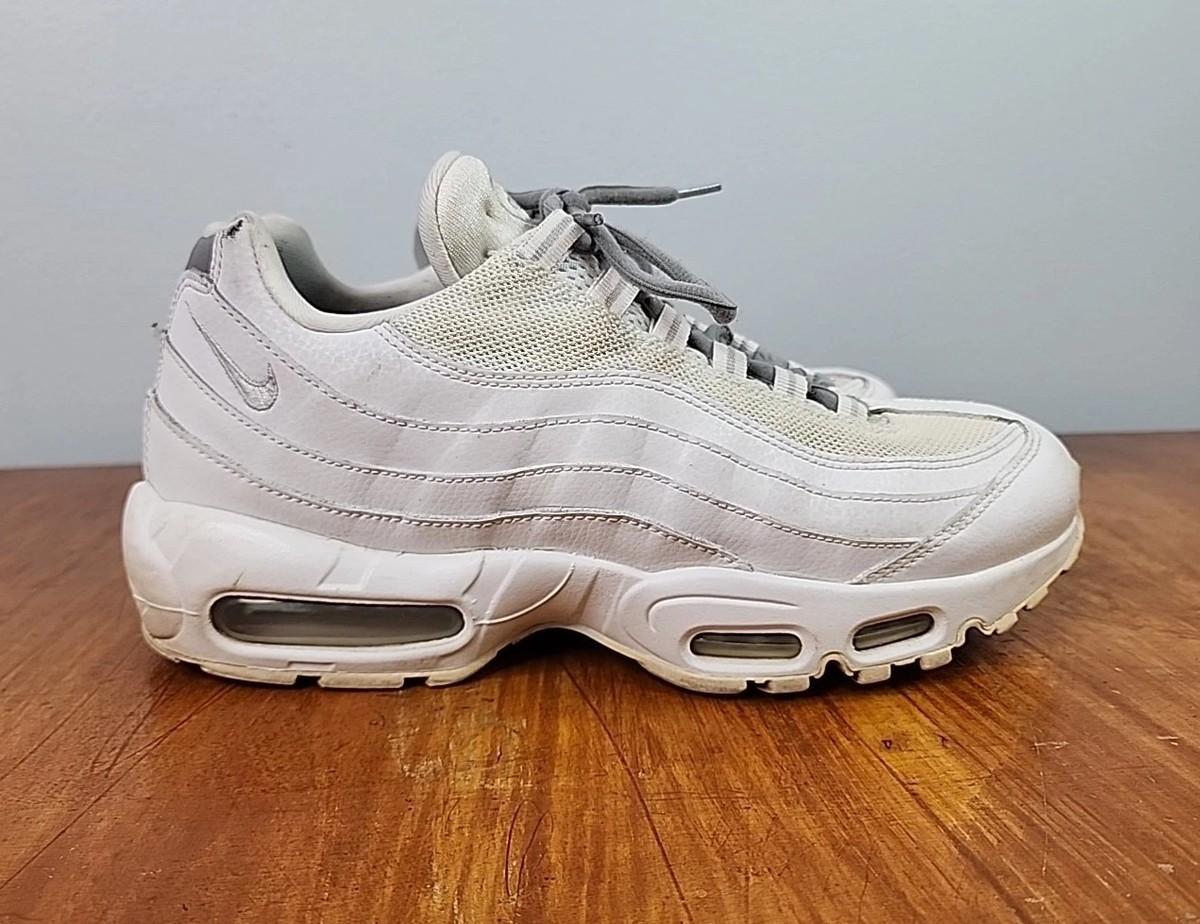 Nike Air Max 95 Essential オールホワイト 26.5 Nike Air Max 95 Essential White Silver for Sale