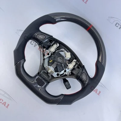Custom Carbon Fiber Steering Wheel for LEXUS JZS160 GS300 GS430  2001-2005 - Image 1 of 4
