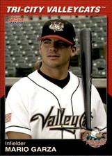 2004 Tri-City ValleyCats Choice #17 Mario Garza Melbourne Florida Baseball Card
