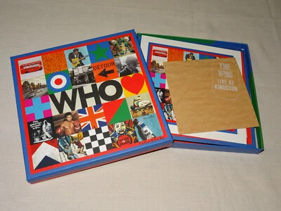 THE WHO - LIVE AT KINGSTON / ALBUM-CD & 6 X 7'' SINGLES-BOX-SET (MINT-) - Bild 1 von 2