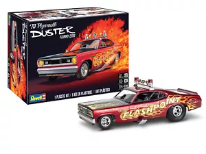 1970 Plymouth Duster Funny Car 1:24 Plastic Model Kit MONOGRAM - Foto 1 di 5