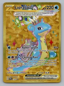 Lapras ex 164 Sv: Scarlet & Violet Black Star Promo Cards Holo 2024 Pokemon - Picture 1 of 2