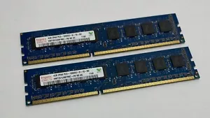 8GB Kit (2 x 4GB) Samsung / HP 497158-D88 PC3-10600U 1333MHz DDR3 Computer - Picture 1 of 5