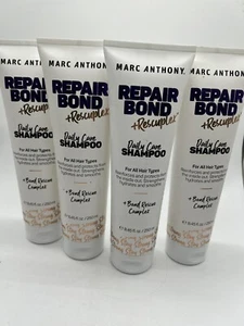 (4) Mark Anthony Repair Bond + Rescuplex Smooth Shine Daily Care Shampoo 8.45 oz - Picture 1 of 2