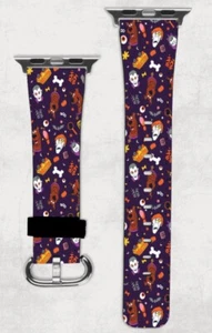 Scooby Doo Halloween Apple Watch Band NEW 38/40/41 & 42/44/45 Disney Shaggy - Picture 1 of 1