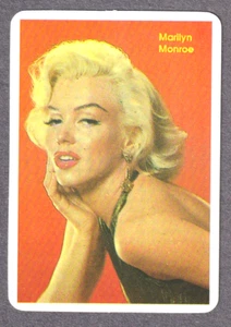 MARILYN MONROE ~ 1993 Color Photo on Pocket Calendar from Portugal - Picture 1 of 2