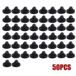 50pcs Brooch Bukle Button Clasp Pin Back Clutch Care Cap Nail Tie Back Stopper - Picture 1 of 11