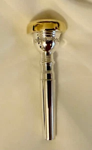 BACH 10 1/2CW 70s Trumpet mthp 27 throat GOLD RIM/CUP - Picture 1 of 4
