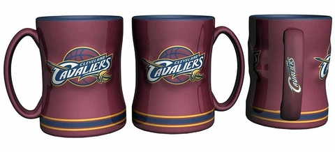 Cleveland Cavaliers NBA 15 oz Relief Mug Cover