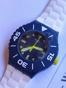 SWATCH + SCUBA LIBRE + SUUN102 LONG WAVES + NEW/NEW - Picture 1 of 2
