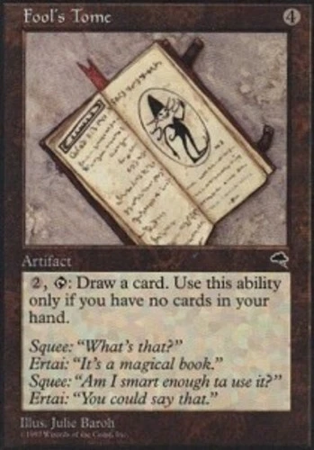 Fool's Tome ~ Moderately Played Tempest MTG Magic UltimateMTG Artifact Card - Image 1 of 1