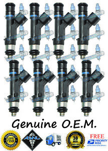 8 Genuine 6 Hole 42LB Upgraded Bosch Fuel Injectors For 04-05 Ford Explorer 4.6L