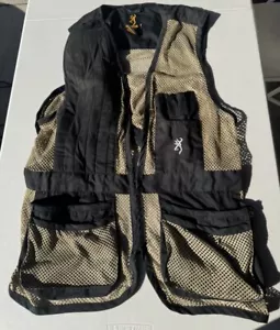 Browning Trapper Creek Mesh Shooting Vest Dark Green Sz 2XL/XXL 305-020 - Picture 1 of 2