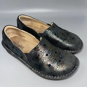 Alegria Deb-824 Spin Leder Pflege Komfort Arbeitsschuhe Clogs Gr. 37 US 7-7,5 - Bild 1 von 7