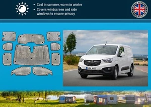 Thermo Rollos für Vauxhall Combo E 18-23 Wohnmobil Komplettset - Bild 1 von 25