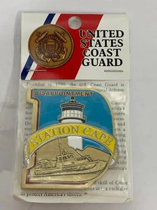 US Coast Guard USCG Station Cape Disappointment Original Version Challenge Coin - Bild 1 von 5
