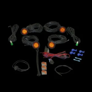 Custom Dynamics Amber LED Front/Rear UTV Street Legal Turn/Hazards Signal Kit - Picture 1 of 5