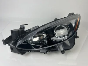 Headlight For 14-16 Mazda 3 Sedan Halogen Left Driver Side Headlamp Assembly - Picture 1 of 13