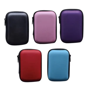 5 Pcs Headphone Bag Portable Case for Earphone Earphones Pouch Earbud Holder - Photo 1 sur 11