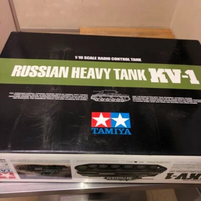 1/16 Radio Control No.27 Soviet KV-1 Heavy Tank Full Operation Set 2009 Tamiya - Image 1 of 4