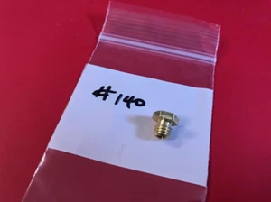 BING 53 84 54 • NOS Carb Main Jet #140 BMW Bultaco Can-Am Penton KTM Husky Maico - Foto 1 di 1