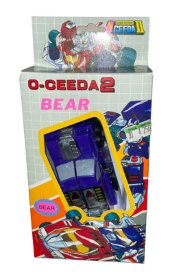 Vintage Rare Transformable Action Figure O-CEEDA 2 Quick Attack II BEAR 1980s - Image 1 of 4