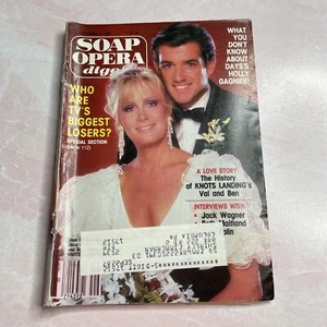 Soap Opera Digest December 3, 1985 Knots Landing Val & Ben Jack Wagner - Imagen 1 de 4