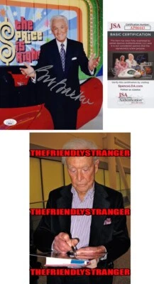 Bob Barker signed "THE PRICE IS RIGHT" 8x10 Photo Autographed PROOF c JSA COA - Image 1 of 4