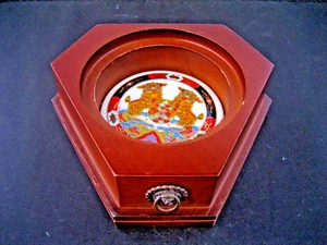 Chinese Shui Jing Fang wooden ashtray - Picture 1 of 7