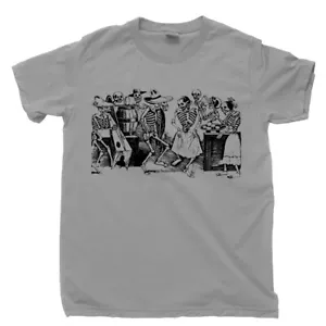El Jarabe En Ultratumba Folk Dance T Shirt Mexican Calavera Cinco De Mayo Tee - Picture 1 of 16