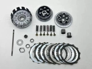 2004 Honda CR250R Clutch Assembly Fiber Basket Hub OEM Plate Pressure Kit Spring - Bild 1 von 9
