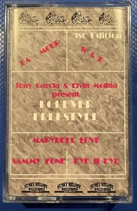 Forever Freestyle Cassette 1st Edition Tony Garcia Elvin Molina Old School Club - Imagen 1 de 4