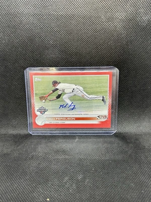 2022 Topps Pro Debut Red Auto #PD101 Max Ferguson /10 Storm - Image 1 of 2