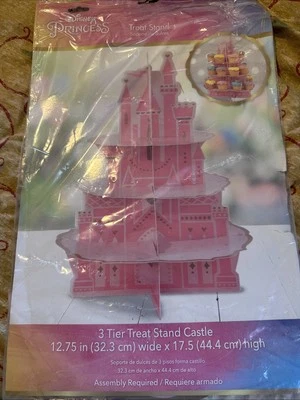 DISNEY PRINCESS Once Upon a Time DE LUJO SOPORTE PARA CUPCAKES DE 3 NIVELES ~ Fiesta de Cumpleaños Foto 1 de 2