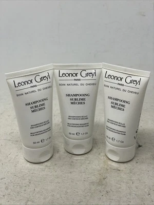 Lot Of 3 Leonor Greyl Paris Shampooing Sublime Mèches Travel Size 1.7 fl.oz (34) - Image 1 of 4
