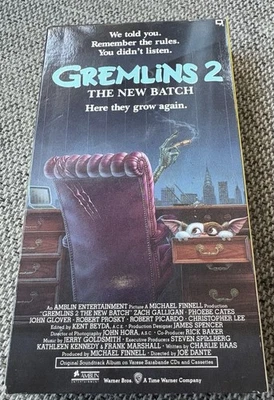 Gremlins 2 - The New Batch (VHS, 1990) - Image 1 of 2