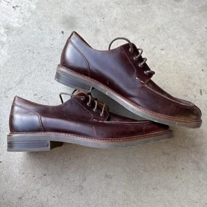 Sperry Mens Gold Cup Elite Algonquin Oxford Size 12 Burgundy Leather Dress Shoe - Picture 1 of 11