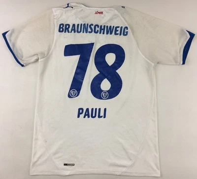 Eintracht Braunschweig 2010/11 2011 Puma #78 Pauli Trikot Volkswagen Bank Gr.L - Bild 1 von 4