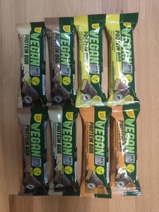 Lidl IronMaxx Riegel Protein Fitness Eiweiß Vegan 26% MHD 8 Stück Ein Preis - Bild 1 von 7