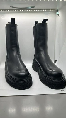 Botas de cuero Marsell Zuccone para mujer Foto 1 de 4