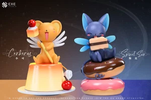 Cardcaptor Sakura Kero & Suppi Statue süße Figur 1:1 Sammlermodell Anime - Bild 1 von 5
