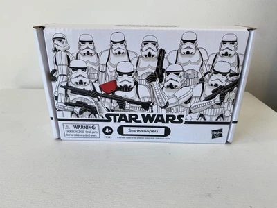 Stormtrooper Paquete de 4 Hasbro EXCLUSIVO VINTAGE Colección Star Wars TVC SIN ABRIR Foto 1 de 4