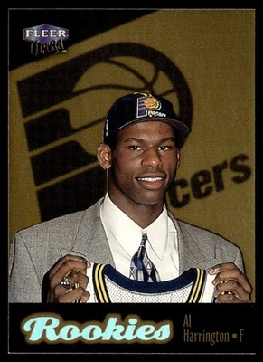 Fleer Ultra Gold Medallion Edition 1998-99 Al Harrington Rookie #124G Foto 1 de 2