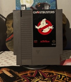 Ghostbusters for Nintendo NES 1988 AUTHENTIC Loose Cart Only Tested Fast Ship